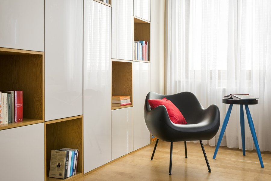 Mieszkanie na ul. Rymarskiej we Wrocławiu, projekt wnętrza Krystyna Dziewanowska / Red Cube Design