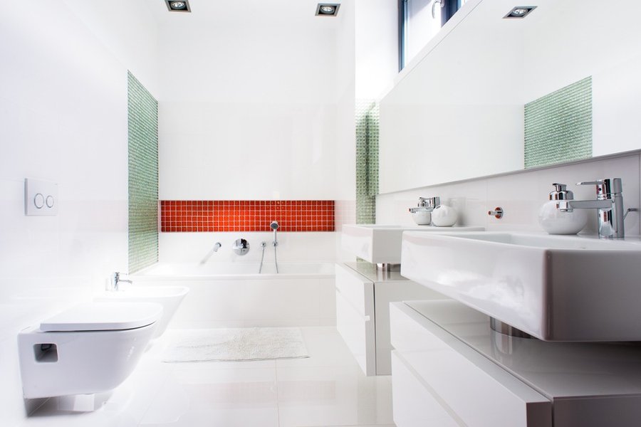 dom we Wrocławiu; projekt wnętrz Red Cube Design