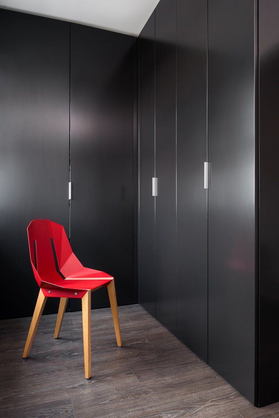 Bliżniak we Wrocławiu, projekt wnętrza Krystyna Dziewanowska / Red Cube Design