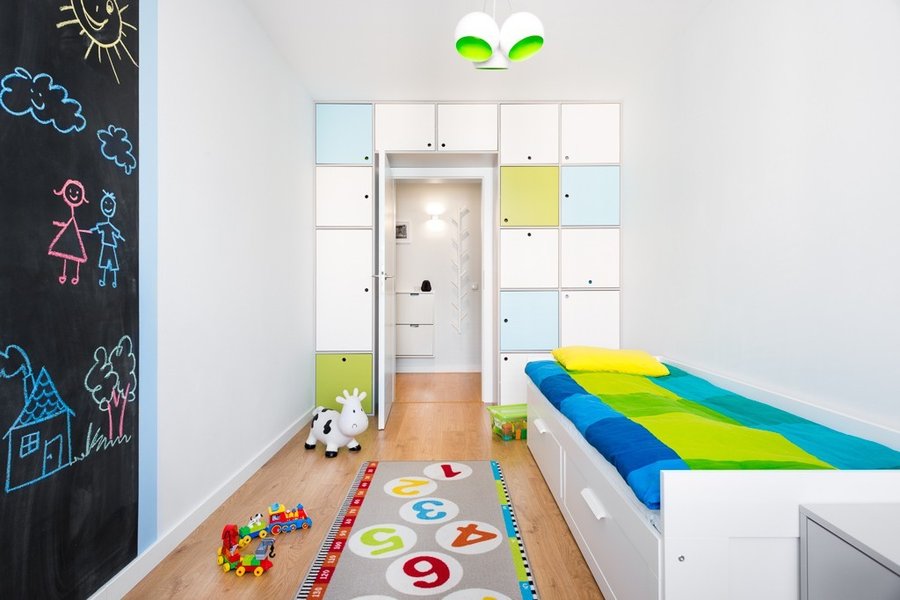Mieszkanie na ul. Babie Lato we Wrocławiu, projekt wnętrza Krystyna Dziewanowska / Red Cube Design