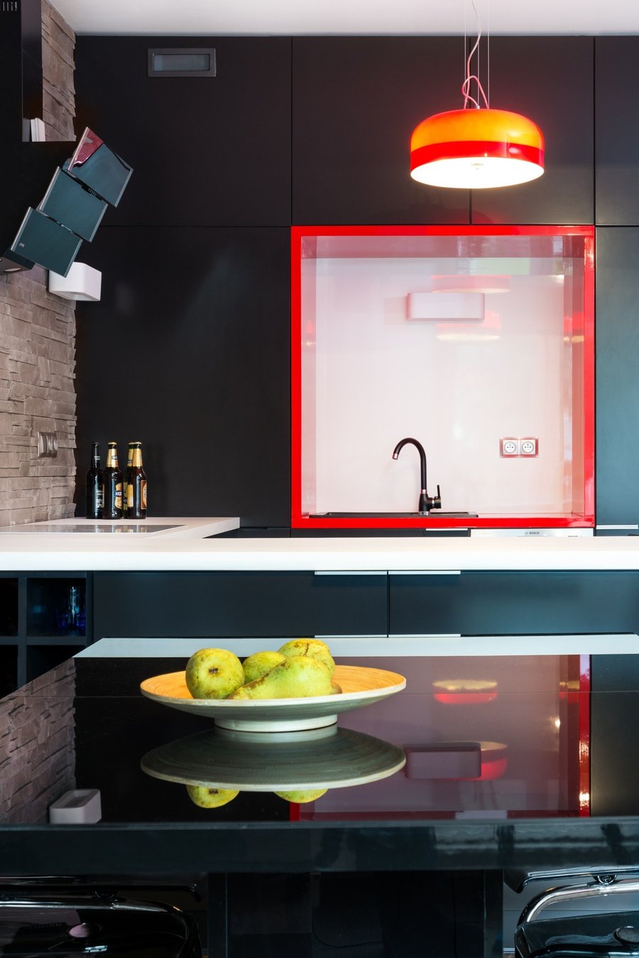Bliżniak we Wrocławiu, projekt wnętrza Krystyna Dziewanowska / Red Cube Design